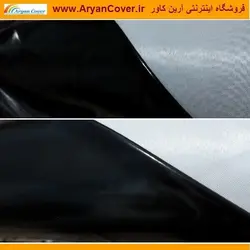 پارچه برزنت ون VAN ضد آب رنگ مشکی عرض 160