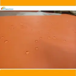 پارچه شمعی نارنجی پشت نقره ای عرض 150