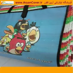 زیرانداز حصیری مسافرتی 9 یارد (3*3) زاینده رود دو تکه