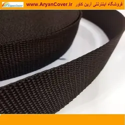 رول 50 متری نوار برزنت ضخیم سفت P2 دو پوده 5 سانت مشکی