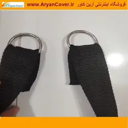 رول 50 متری نوار برزنت ضخیم سفت P2 دو پوده 5 سانت مشکی