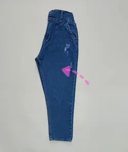 شلوار مام استایل مدل کمرگنی(مشکل خیاطی)