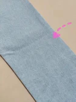 شلوار مام استایل مدل کمرگنی(مشکل خیاطی)