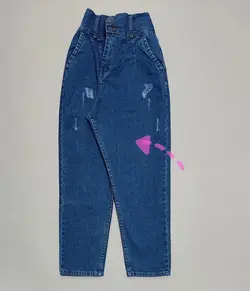 شلوار مام استایل مدل کمرگنی(مشکل خیاطی)