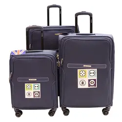 مجموعه سه عددی چمدان کارلتون مدل TURBILITE