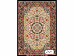 نخ و نقشه فرش زیرپایی تبریز – کد NZ2841