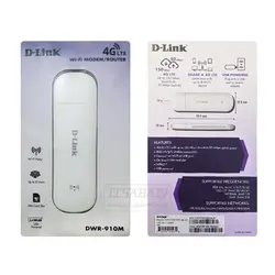 مودم 4G LTE USB دی لینک مدل DWR-910M