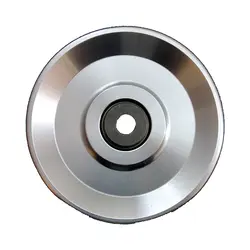 قرقره کابل آلومینیومی دستگاههای بدنسازی قطر 110 سوراخ 10 ضخامت 22 میلیمتر