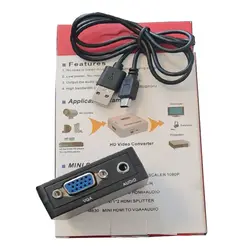 تبدیل مینی تصویر HDMI به VGAمناسب ps4 و دیگر دستگاه ها
