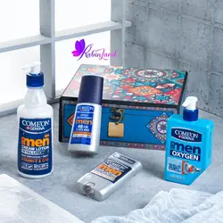 پک هدیه سلامت مردانه - فروشگاه اینترنتی رابین لند | قیمت خرید کادو-هدیه-دخترانه-برای همسر-دختر-پسر-ولنتاین-سازمانی