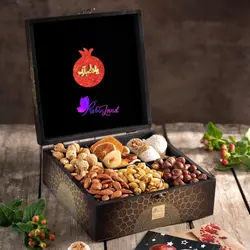 پک هدیه شب یلدا مدل صبا - فروشگاه اینترنتی رابین لند | قیمت خرید کادو-هدیه-دخترانه-برای همسر-دختر-پسر-ولنتاین-سازمانی