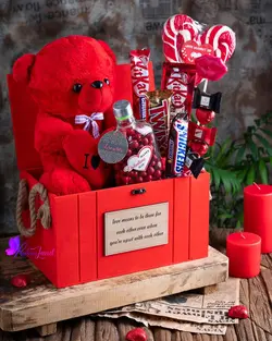 پک هدیه ولنتاین مدل عشق - فروشگاه اینترنتی رابین لند | قیمت خرید کادو-هدیه-دخترانه-برای همسر-دختر-پسر-ولنتاین-سازمانی