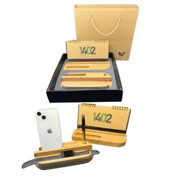 ست رومیزی چوبی کد 014 - فروشگاه اینترنتی رابین لند | قیمت خرید کادو-هدیه-دخترانه-برای همسر-دختر-پسر-ولنتاین-سازمانی