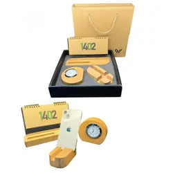 ست رومیزی چوبی کد 020 - فروشگاه اینترنتی رابین لند | قیمت خرید کادو-هدیه-دخترانه-برای همسر-دختر-پسر-ولنتاین-سازمانی