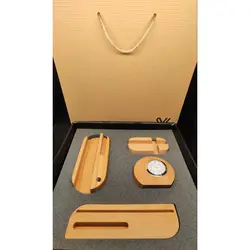 ست رومیزی چوبی کد 021 - فروشگاه اینترنتی رابین لند | قیمت خرید کادو-هدیه-دخترانه-برای همسر-دختر-پسر-ولنتاین-سازمانی