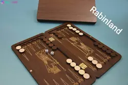 تخته نرد طرح کلاسیک - محصول تخته نرد - سایت رابین لند - rabinland