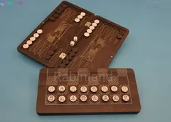 تخته نرد هخامنشی و شطرنجی - محصول تخته نرد - سایت رابین لند - rabinland