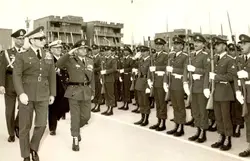 کلاه تشریفات نظامی سرهنگ نیروی زمینی ارتش پهلوی