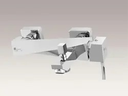 شیر حمام ریسکو مدل اسکرو کروم