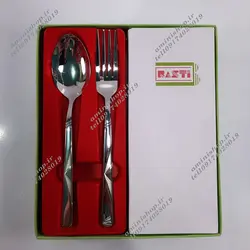 ست قاشق چنگال راستی