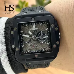 ساعت مچی هابلوت کرنوگراف روز شمار اسکلتون HUBLOT