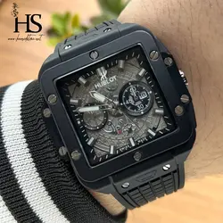 ساعت مچی هابلوت کرنوگراف روز شمار اسکلتون HUBLOT