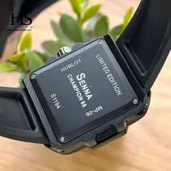 ساعت مچی هابلوت کرنوگراف روز شمار اسکلتون HUBLOT