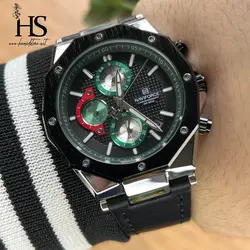 ساعت مچی عقربه‌ای مردانه نیوی فورس مدل کرنوگراف تقویم دار مدل Naviforce NF8028