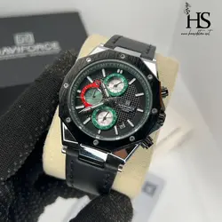 ساعت مچی عقربه‌ای مردانه نیوی فورس مدل کرنوگراف تقویم دار مدل Naviforce NF8028