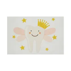 چاپ خوراکی طرح دندان دخترانه، سریع ترین زمان ارسال، فروشگاه ایران کوک