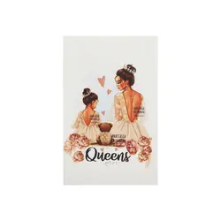 چاپ خوراکی مادر و دختر تاج دار، سریع ترین زمان ارسال، فروشگاه ایران کوک