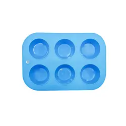 خرید قالب سیلیکون مافین 6 عددی با ارسال رایگان و امکان پرداخت در محل - فروشگاه ایران کوک