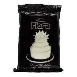 خمیر فوندانت سفید 200 گرمی فلورا، ارسال رایگان، پرداخت در محل - فروشگاه ایران کوک