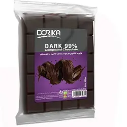 شکلات تخته ای تلخ 99% دریکا - شکلات تلخ - قیمت شکلات تلخ - فروشگاه ایران کوک