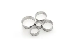 قالب برش گرد کنگره 5 تیکه - قالب برش | فروشگاه اینترنتی ایران کوک | قالب استیل