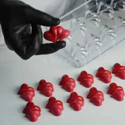 قالب پلی کربنات دو قلب کد 23 - فروشگاه ایران کوک