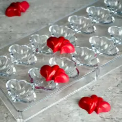 قالب پلی کربنات دو قلب کد 23 - فروشگاه ایران کوک