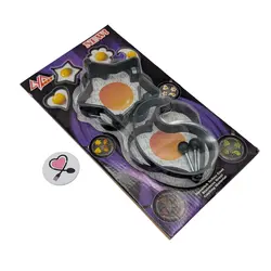 قالب تفلون چهار عددی | فروشگاه ایران کوک | قالب کوکو | قالب کتلت | قالب تفلون |