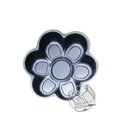 قالب فلزی تفلون شش گل | ایران کوک | قالب | قالب تفلون | قالب شش گل |