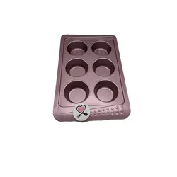 قالب تفلون مافین 6 عددی، ارسال رایگان، پرداخت در محل، فروشگاه ایران کوک