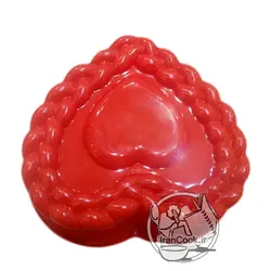 قالب ژله پلاستیکی قلب دور بافت | قالب ژله پلاستیکی | فروشگاه ایران کوک