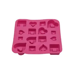 قالب سیلیکون ساوارین قلب و مربع - فروشگاه ایران کوک