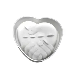 قالب سیلیکون قلب و دست، سریع ترین زمان ارسال، فروشگاه ایران کوک