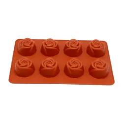 قالب سیلیکون گل رز 8 عددی - فروشگاه ایران کوک