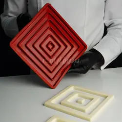 قالب سیلیکون مغزی مربع - فروشگاه ایران کوک