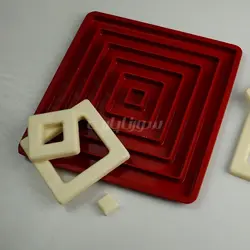 قالب سیلیکون مغزی مربع - فروشگاه ایران کوک