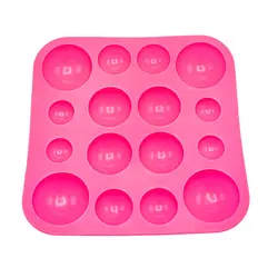 قالب سیلیکون میکس نیمکره مربع، ارسال رایگان، پرداخت در محل - فروشگاه ایران کوک