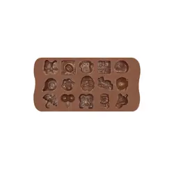 قالب شکلات سیلیکونی 15 طرح فانتزی، ارسال رایگان - فروشگاه ایران کوک
