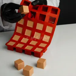 قالب سیلیکونی مکعب مربع 24 خانه، ارسال رایگان، پرداخت در محل - فروشگاه ایران کوک