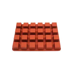 قالب سیلیکونی مکعب مربع 24 خانه، ارسال رایگان، پرداخت در محل - فروشگاه ایران کوک